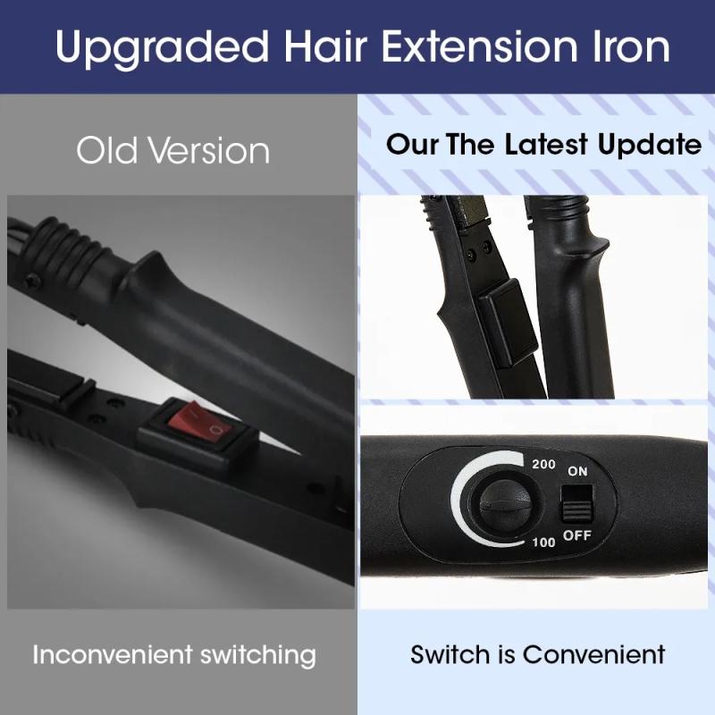 Hair Accessories & Tools | Connectors Variable Constant Heat Hair Extension Iron Keratin Bonding Tools Professional Fusion Heat Connector Machine Hair Extension Kit 230724 Hair Accessories & Tools Hair Accessories & Tools