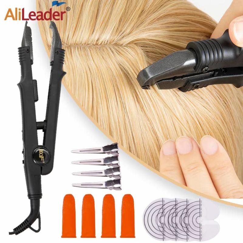 Hair Accessories & Tools | Connectors Variable Constant Heat Hair Extension Iron Keratin Bonding Tools Professional Fusion Heat Connector Machine Hair Extension Kit 230724 Hair Accessories & Tools Hair Accessories & Tools