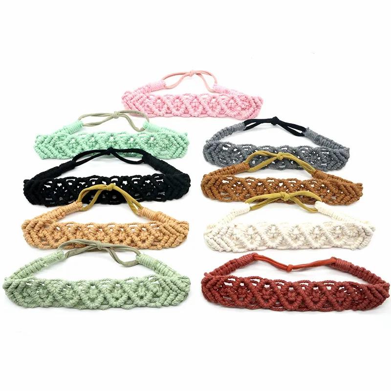 Hair Accessories & Tools | Handmade Woven Cotton Hair Band Sports Headband Casual Hair Cccessories Hair Accessories & Tools Hair Accessories & Tools