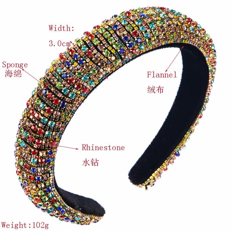 Hair Accessories & Tools | Headbands Phinestone Colorful Headband Hair Accessories Tools 9 Pieces/Lot Mixed Color Hair Accessories & Tools Hair Accessories & Tools