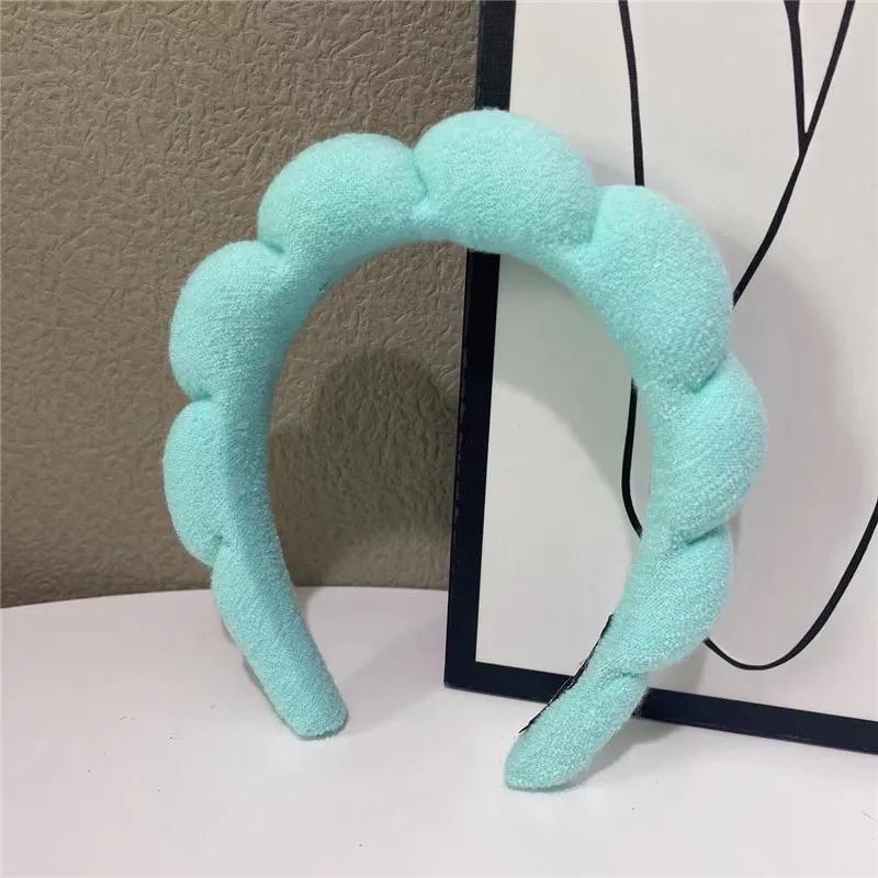 Hair Accessories & Tools | Solid Color Cloud Sponge Headband Versed Soft Puffy Retro Hair Bands Women Fixed Bangs Tool Spa Makeup Hair Hoops Headwear Hair Accessories & Tools Hair Accessories & Tools