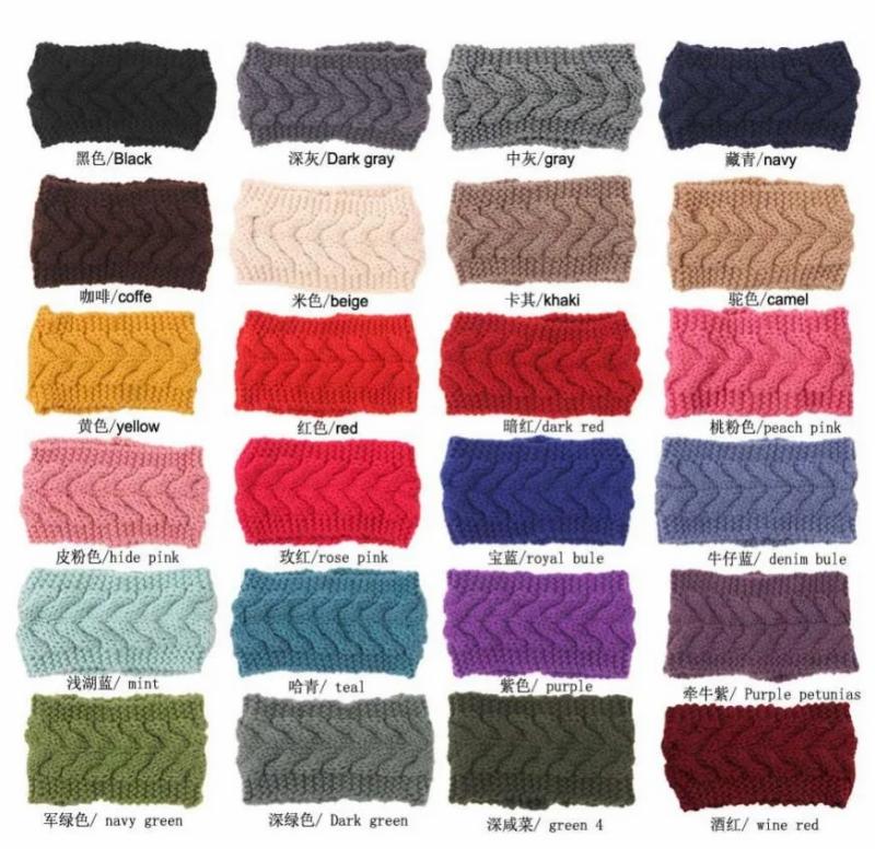 Hair Accessories & Tools | Solid Wide Knitting Woolen Headband Winter Warm Ear Crochet Turban Hair Accessories For Women Girl Hair Band Headwraps Hair Accessories & Tools Hair Accessories & Tools