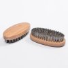 Hair Care & Styling Tools | 11.3X5.5X3Cm Bamboo Boar Bristles Beard Brush Mustache Comb Men Face Cleaning Brush Hair Care & Styling Tools Hair Care & Styling Tools