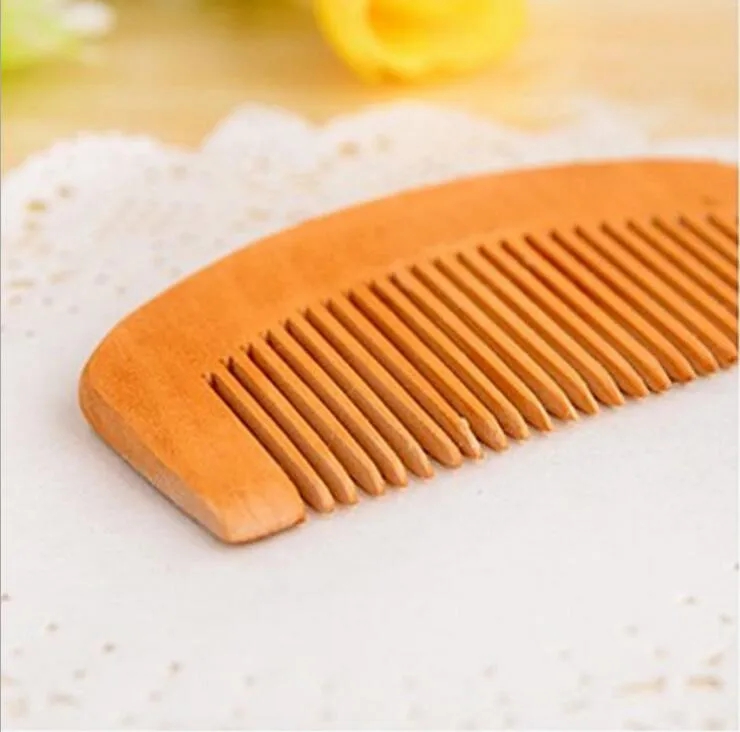 Hair Care & Styling Tools | 2000Pcs Lot Wooden Comb Natural Health Peach Wood Antistatic Health Care Beard Comb Pocket Combs Hairbrush Massager Hair Styling Tool Hair Care & Styling Tools Hair Care & Styling Tools