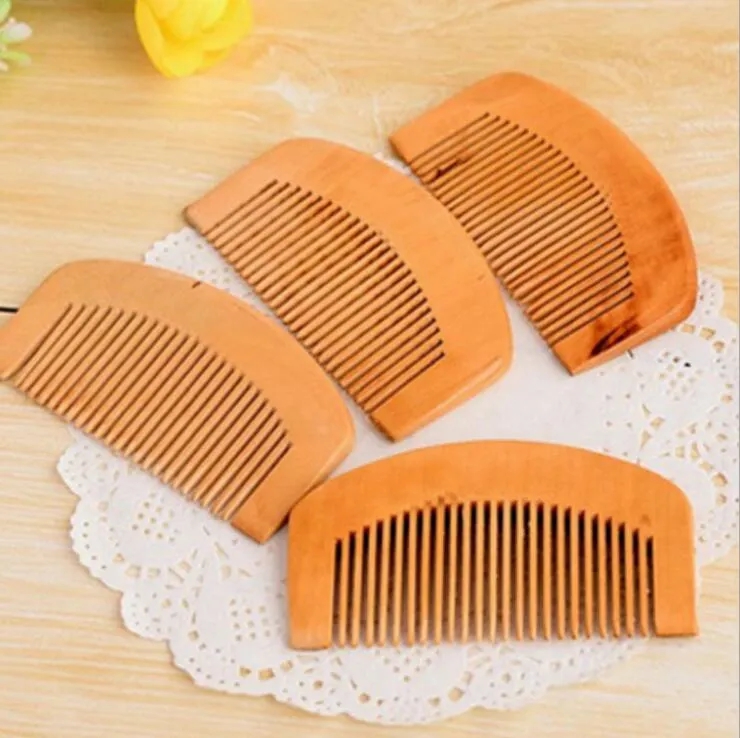 Hair Care & Styling Tools | 2000Pcs Lot Wooden Comb Natural Health Peach Wood Antistatic Health Care Beard Comb Pocket Combs Hairbrush Massager Hair Styling Tool Hair Care & Styling Tools Hair Care & Styling Tools