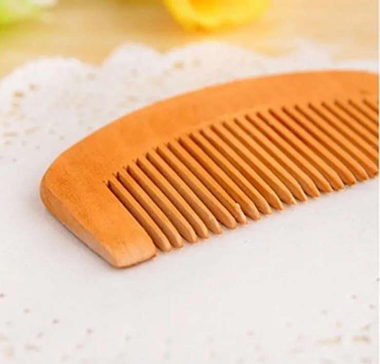 Hair Care & Styling Tools | 2000Pcs Lot Wooden Comb Natural Health Peach Wood Antistatic Health Care Beard Comb Pocket Combs Hairbrush Massager Hair Styling Tool Hair Care & Styling Tools Hair Care & Styling Tools