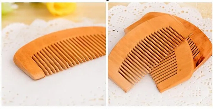 Hair Care & Styling Tools | 2000Pcs Lot Wooden Comb Natural Health Peach Wood Antistatic Health Care Beard Comb Pocket Combs Hairbrush Massager Hair Styling Tool Hair Care & Styling Tools Hair Care & Styling Tools