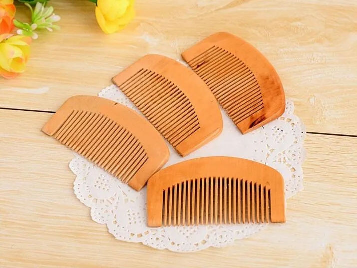 Hair Care & Styling Tools | 2000Pcs Lot Wooden Comb Natural Health Peach Wood Antistatic Health Care Beard Comb Pocket Combs Hairbrush Massager Hair Styling Tool Hair Care & Styling Tools Hair Care & Styling Tools