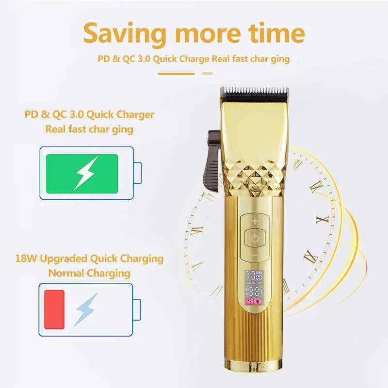 Hair Care & Styling Tools | 2022 New Professional Clipper Set Rechargeable Electric T9 Hair Cutting Machine Beard Trimmer Shaver Wireless Hairdresser Shop L220809 Hair Care & Styling Tools Hair Care & Styling Tools