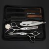 Hair Care & Styling Tools | 2023 Professional Barber Scissors 55 60 Set Hair Cutting Shear Hairdressing Scissor Salon Tool 231225 Hair Care & Styling Tools Hair Care & Styling Tools