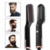 Hair Care & Styling Tools | 3 In 1 Beard Hair Straightening Brush Heated Comb Men Beard Multifunctional Straightener Ceramic Heat Comb Quick Hair Styler 240306 Hair Care & Styling Tools Hair Care & Styling Tools