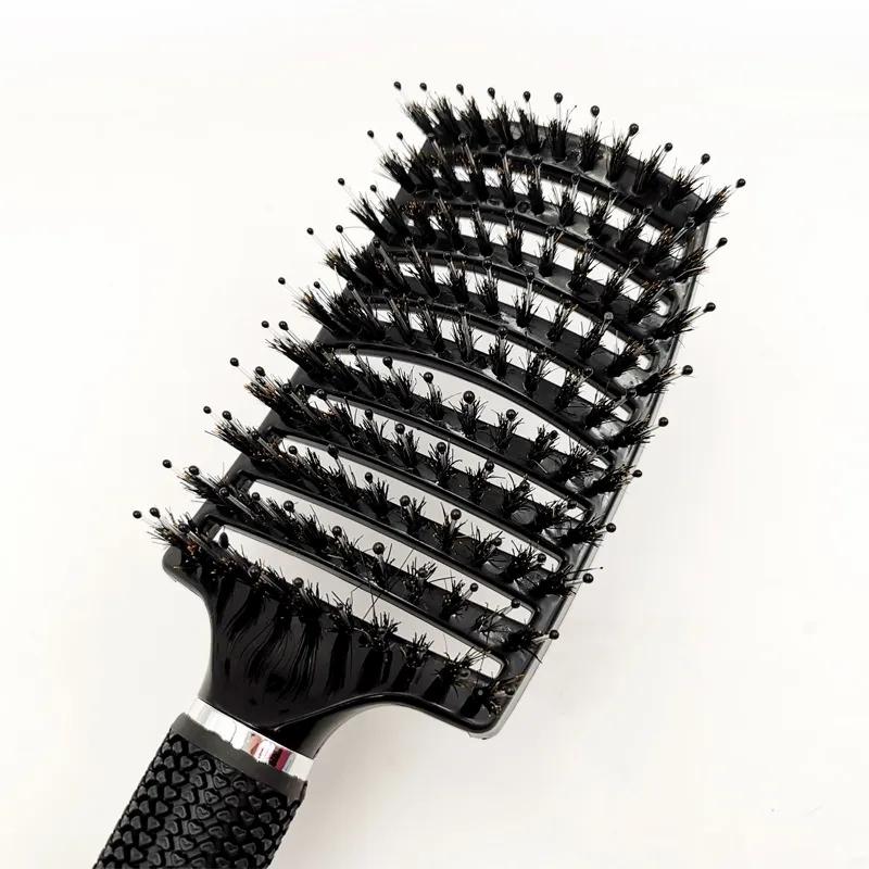 Hair Care & Styling Tools | 5 Colors Professional Combs Nylon Tangle Hair Brush Round Detangle Hairs Comb Hairdresser Wet Curly Detangle Hairbrush Hair Care & Styling Tools Hair Care & Styling Tools