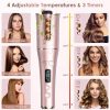 Hair Care & Styling Tools | Auto Hair Curler Auto Shut-Off Curling Iron With Large Rotating Temputure Timing Fast Heating Curling Iron Hair Care & Styling Tools Hair Care & Styling Tools