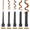 Hair Care & Styling Tools | Curling Irons 5 In 1 Hair Curling Iron Multifunctional Barrel Rotating Professional Salon Hair Curler 230907 Hair Care & Styling Tools Hair Care & Styling Tools