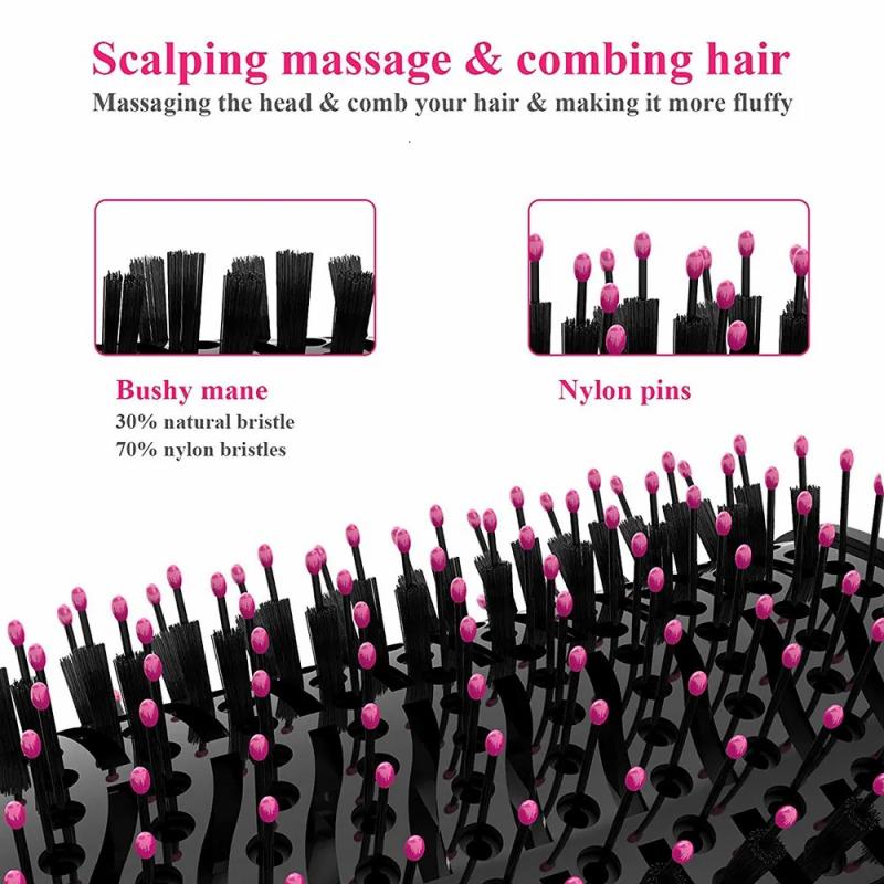 Hair Care & Styling Tools | Curling Irons Air Brush Multifunction Hair Dryer Straightener Curler Comb One Step Professional Salon Styler And Volumizer Ion Blow 230826 Hair Care & Styling Tools Hair Care & Styling Tools