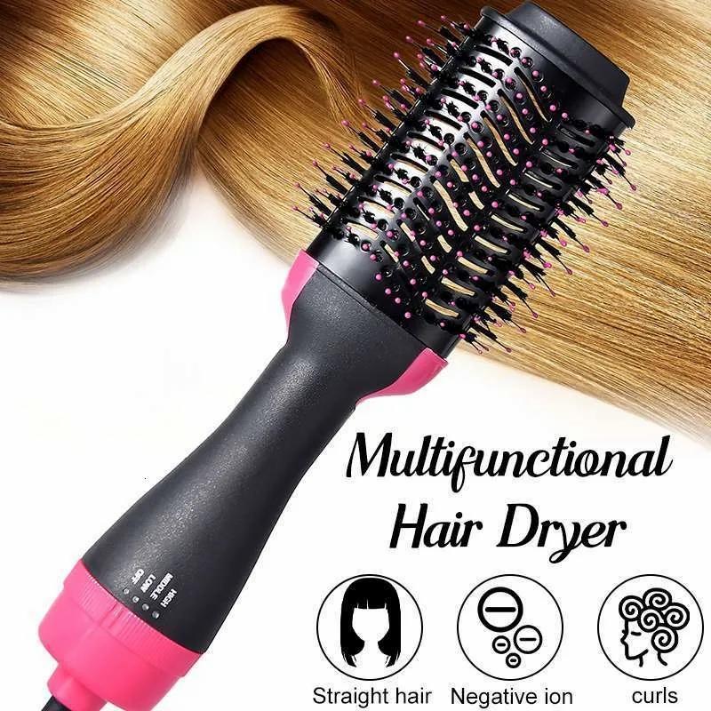 Hair Care & Styling Tools | Curling Irons Air Brush Multifunction Hair Dryer Straightener Curler Comb One Step Professional Salon Styler And Volumizer Ion Blow 230826 Hair Care & Styling Tools Hair Care & Styling Tools