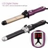 Hair Care & Styling Tools | Curling Irons Lcd Digital Auto Rotary Hair Curler Tourmaline Ceramic Rotating Roller Wavy Curl Magic Wand Fast Heating Styling 230812 Hair Care & Styling Tools Hair Care & Styling Tools