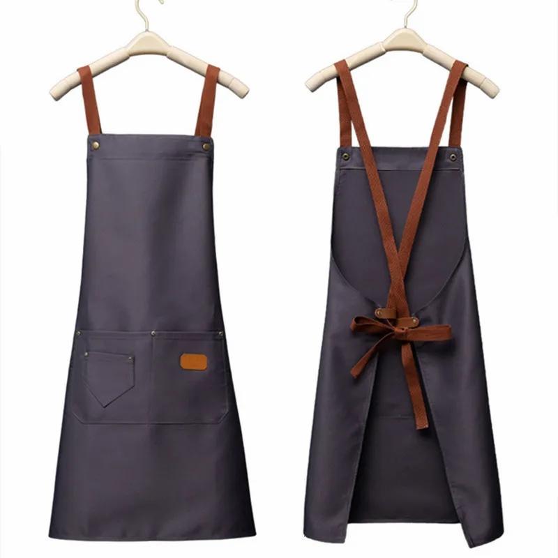 Hair Care & Styling Tools | Cutting Cape Customized Personalized Signature Hair Salon Men And Women Apron Hairdressing Designer Clothes Salon Around Barber Apron 230616 Hair Care & Styling Tools Hair Care & Styling Tools