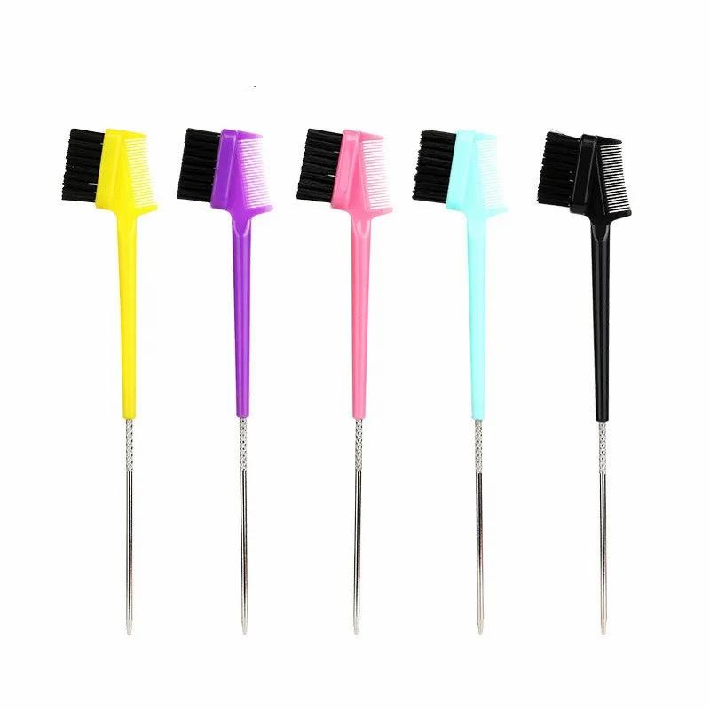 Hair Care & Styling Tools | Double Side Hair Edge Control Brushes Hairs Comb Salon Brush Eyebrow Combs Pin Tail Hairdressing Styling Beauty Tool Hair Care & Styling Tools Hair Care & Styling Tools