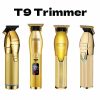 Hair Care & Styling Tools | Gold Professional Hair Trimmer Clipper For Men Rechargeable Barber Cordless Cutting T9 Styling Beard S9 Machin 231220 Hair Care & Styling Tools Hair Care & Styling Tools