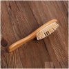 Hair Care & Styling Tools | Hair Brushes Wholesale Natural Bamboo Brush Healthy Care Mas Combs Antistatic Detangling Airbag Hairbrush Styling Tool Satin Band Dr Dhrfl Hair Care & Styling Tools Hair Care & Styling Tools