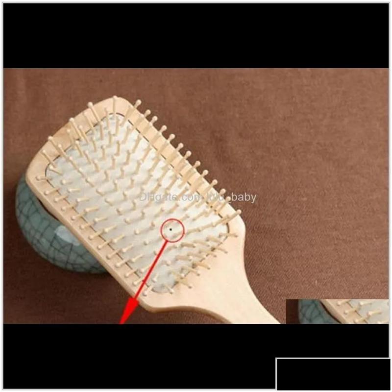 Hair Care & Styling Tools | Hair Brushes Wood Comb Professional Healthy Paddle Cushion Loss Mas Brush Hairbrush Scalp Care Bamboo 3Wgdf Znkmf Drop Delivery Produc Dhnaj Hair Care & Styling Tools Hair Care & Styling Tools