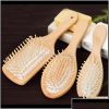 Hair Care & Styling Tools | Hair Brushes Wood Comb Professional Healthy Paddle Cushion Loss Mas Brush Hairbrush Scalp Care Bamboo 3Wgdf Znkmf Drop Delivery Produc Dhnaj Hair Care & Styling Tools Hair Care & Styling Tools