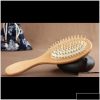 Hair Care & Styling Tools | Hair Brushes Wood Comb Professional Healthy Paddle Cushion Loss Mas Brush Hairbrush Scalp Care Bamboo 3Wgdf Znkmf Drop Delivery Produc Dhnaj Hair Care & Styling Tools Hair Care & Styling Tools