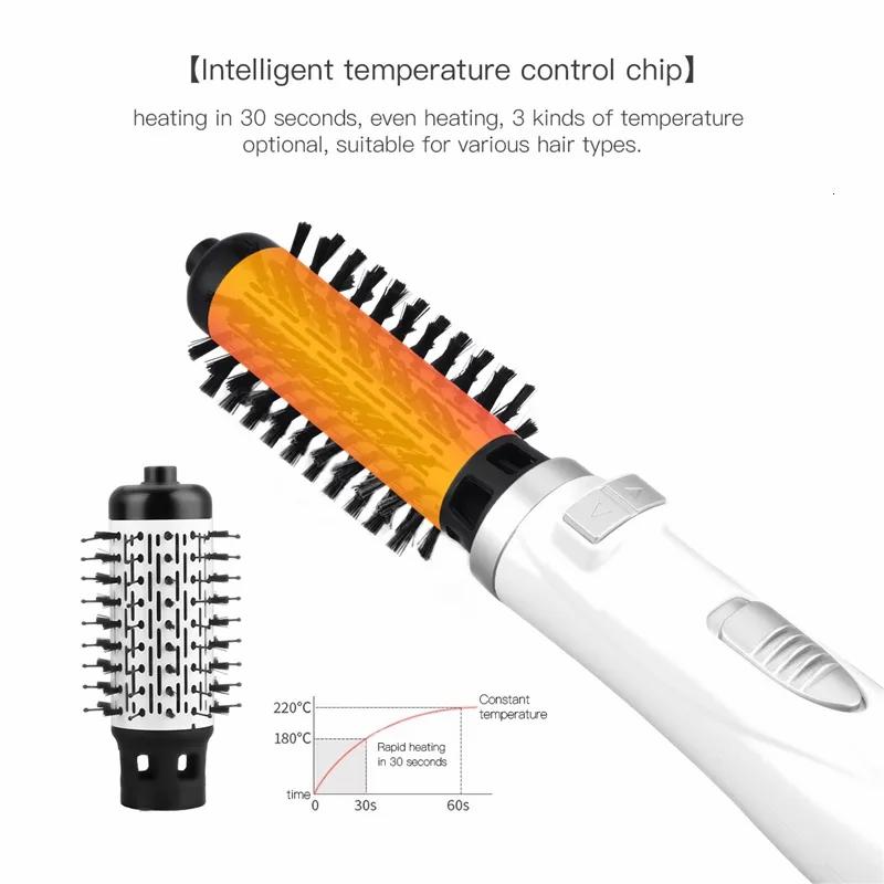 Hair Care & Styling Tools | Hair Dryers 2 In 1 Dryer Brush Rotating Negative Ion Blower Ceramic Curler Volumizer Electric Air Styler 230906 Hair Care & Styling Tools Hair Care & Styling Tools