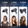 Hair Care & Styling Tools | Hair Dryers Leafless Professional Dryer With Diffuser Negative Ions And Intelligent Temperature Control Protection 230812 Hair Care & Styling Tools Hair Care & Styling Tools