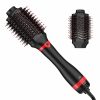 Hair Care & Styling Tools | Hair Dryers Lisapro Interchangeable Air Brush 2In1 Dryer Volumizer 4M 60Mm Blowout For Smooth Frizzfree 230906 Hair Care & Styling Tools Hair Care & Styling Tools