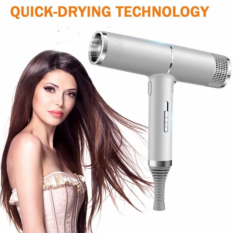 Hair Care & Styling Tools | Hair Dryers Strong Wind Dryer Diffuser For Home Appliances High Power Blow Blue Light Anion Antistatic Tools 230812 Hair Care & Styling Tools Hair Care & Styling Tools