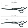 Hair Care & Styling Tools | Hair Scissors 7″ Professional Pet Grooming Cutting Curved Shear 40% Cut Rate Thinning Tijeras Steel 440C Dog Tesouras Supplier B0033A Hair Care & Styling Tools Hair Care & Styling Tools