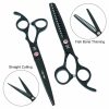 Hair Care & Styling Tools | Hair Scissors 7″ Professional Pet Grooming Cutting Curved Shear 40% Cut Rate Thinning Tijeras Steel 440C Dog Tesouras Supplier B0033A Hair Care & Styling Tools Hair Care & Styling Tools