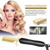 Hair Care & Styling Tools | Hair Straighteners Heating Comb Straightener Electric Comb Flat Iron Hair Straightening Brush Smoothing Iron Comb Hair Straightener Brush 230912 Hair Care & Styling Tools Hair Care & Styling Tools