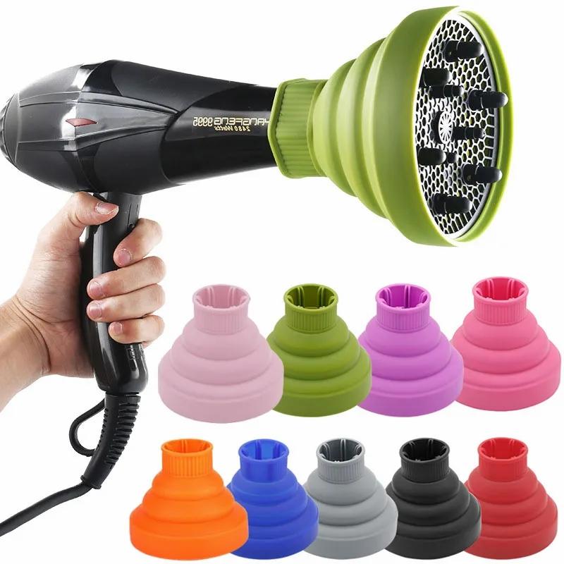 Hair Care & Styling Tools | Hair Styling Tool Accessories Babertop Silicone Hairdryer Diffuser Cover Temperature Resistant Silica Foldable Hairdressing Curly Styling Hairs Care Salon Hair Care & Styling Tools Hair Care & Styling Tools