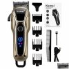 Hair Care & Styling Tools | Hair Trimmer Professional Barber Clipper Rechargeable Electric Finish Cutting Hine Beard Shaver Cordless Corded 220623 Drop Delivery Dhnzt Hair Care & Styling Tools Hair Care & Styling Tools