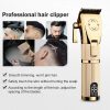 Hair Care & Styling Tools | Hair Trimmer Professional Hair Clipper Electric Hair Trimmer Cordless Shaver Trimmer 0.1Mm Men Adjustable Barber Hair Cutting Machine 230607 Hair Care & Styling Tools Hair Care & Styling Tools