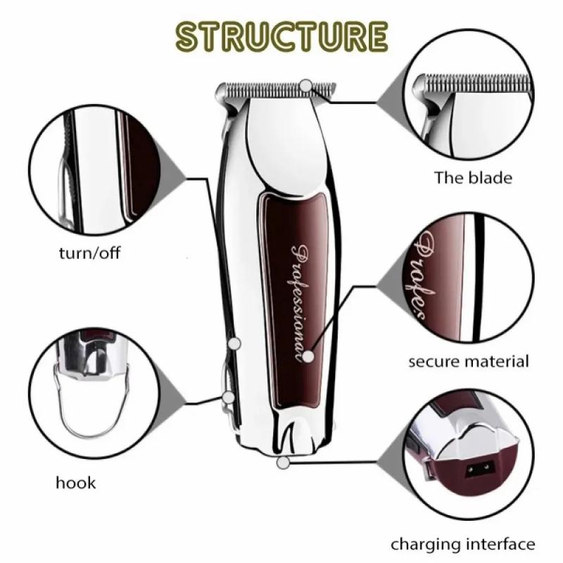 Hair Care & Styling Tools | Hair Trimmer Rechargeable Cordless Hair Trimmer For Men Grooming Professional Electric Clipper Beard Cutting Machine Edge 231115 Hair Care & Styling Tools Hair Care & Styling Tools