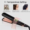 Hair Care & Styling Tools | Infrared Hair Straightener Professional Ionic Ceramic Tourmaline Plates Mch 30S Fast Heating 2 In 1 Curler Keratin Flat Iron 240306 Hair Care & Styling Tools Hair Care & Styling Tools