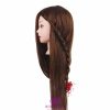 Hair Care & Styling Tools | Mannequin Heads 80% Real Natural Human Hair Mannequin Head With Hair Professional Practice Curling Salon Barber Training Head With Stand 230310 Hair Care & Styling Tools Hair Care & Styling Tools