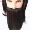 Hair Care & Styling Tools | Mannequin Heads Male Mannequin Head With 100% Remy Human Hair Black For Practice Hairdresser Cosmetology Training Doll Head For Hair Styling 230310 Hair Care & Styling Tools Hair Care & Styling Tools