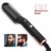 Hair Care & Styling Tools | Men Beard Straightener Hot Heating Electric Mutifunctional Hair Comb Smoothing Iron Hair Straightening Brush Hair Care & Styling Tools Hair Care & Styling Tools