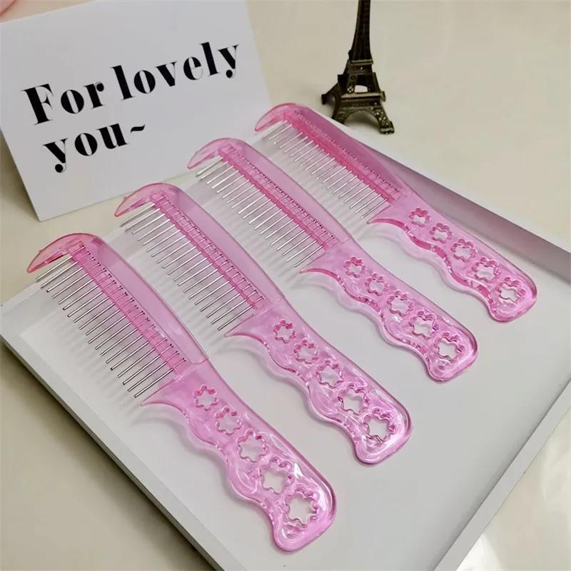 Hair Care & Styling Tools | Profissional Anti-Static Stainless Steel Teeth Plastic Wig Hair Comb Brush Hairpiece Care Hair Brushes 20Pcs Hair Care & Styling Tools Hair Care & Styling Tools