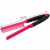 Hair Care & Styling Tools | V Type Hair Brushes Washable Folding Hair Straightener Comb Diy Salon Hairdressing Brush Styling Tools Hair Care & Styling Tools Hair Care & Styling Tools