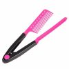 Hair Care & Styling Tools | V Type Hair Brushes Washable Folding Hair Straightener Comb Diy Salon Hairdressing Brush Styling Tools Hair Care & Styling Tools Hair Care & Styling Tools