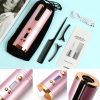 Hair Care & Styling Tools | Wireless Automatic Hair Curler Portable Usb Rechargeable Rotating Curling Iron Women Girl Lcd Display Curly Machine Styling Tool Hair Care & Styling Tools Hair Care & Styling Tools