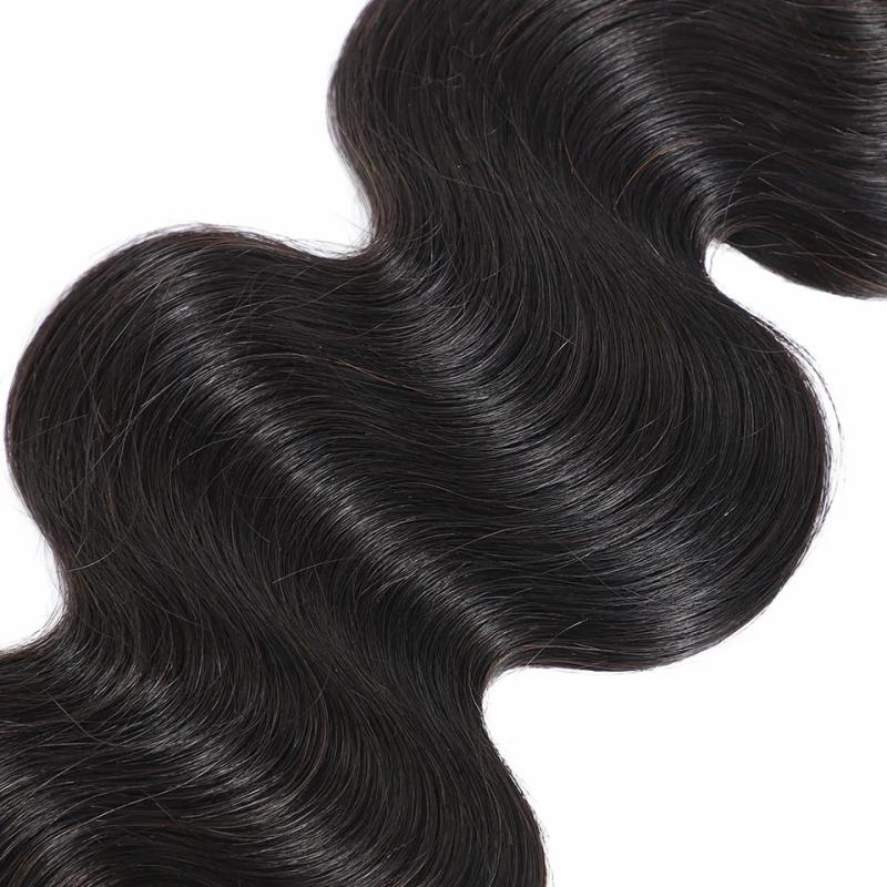 Hair Extensions | 9A Brazilian Peruvian Body Wave Virgin Hair Bundles Indian Malaysian Body Wave Human Hair Weave Bundles Natural Color Gaga Queen Hair Extensions Hair Extensions