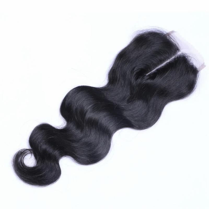 Hair Extensions | Brazilian Body Wave Human Hair 3 Bundles With Closures Natural Black Color Hair Extensions Hair Extensions