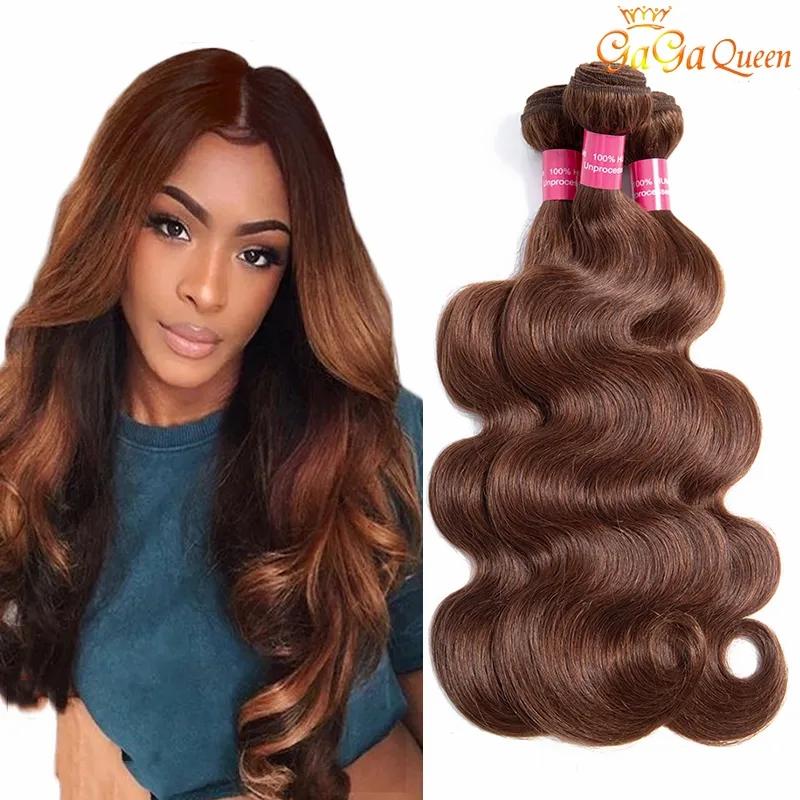 Hair Extensions | Brazillian Body Wave Hair Color 4 Brazilian Peruvian Indian Human Hair Extensions Brazilian Body Wave Virgin Hair Weave Bundles Hair Extensions Hair Extensions